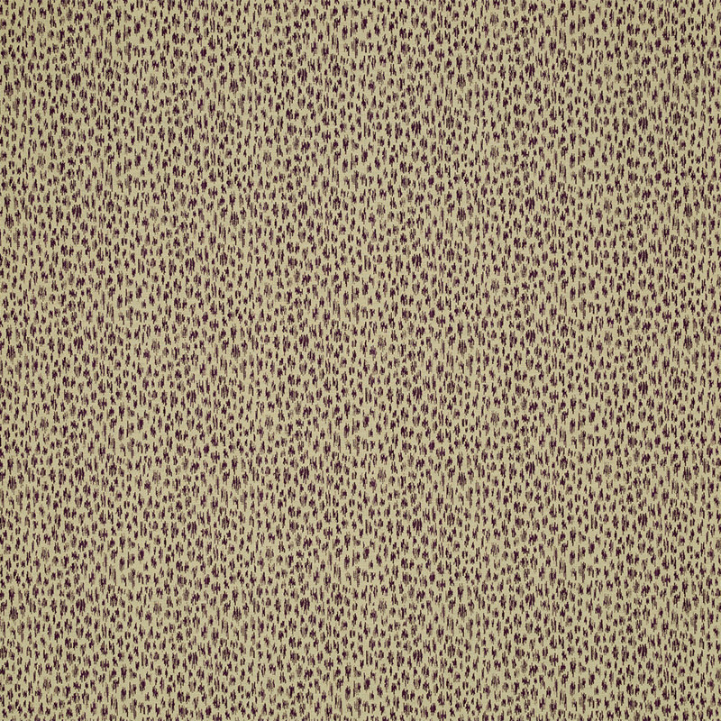 Greenwich Leopold Fabric, Plum
