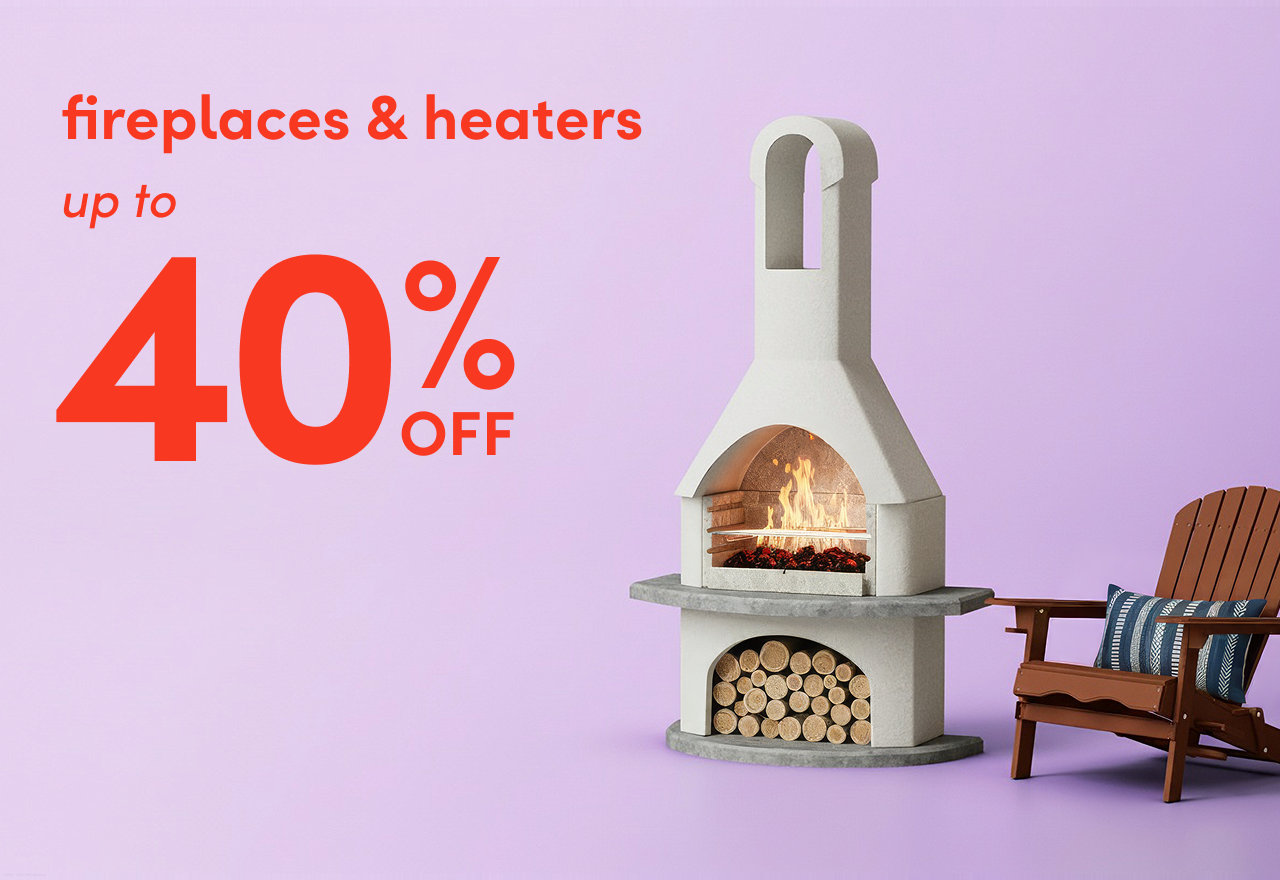 fireplace & heater clearance