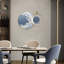 Horloge murale en alliage