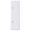 Tall Bathroom Storage Cabinet, Freestanding with Adjustable Shelf & Hook, Soft-Close Doors, MDF Board-1638137536