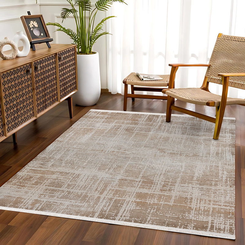Tapis tissé antidérapant Mink