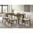 Brown Rectangular Wood Dining Table