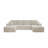 131.9*70.8" Modular Sectional Sofa Seat,Upholstered Compressed Couch For Living Room,Bedroom,Apartment,No Assembly Required,4 PC Free Combination,Plush Corduroy Fabric-1778150556