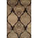 Valarie Damask Medallion Indoor Area Rug Mocha