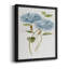 Petite toile d'hortensia bleue de qualité supérieure - prête à être accrochée-841448079-841448078