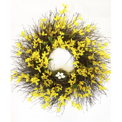 Handcrafted Faux 22'' Wreath