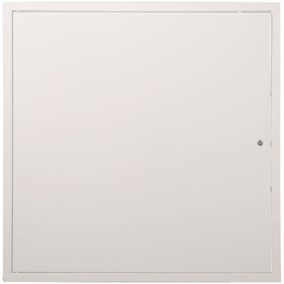 Access Panel For Drywall And Ceiling, 16 X 16 Inch Plumbing Access Panels, Reinforced Access Door, Heavy-Duty Steel Wall Hole Cover, Easy Install Removable Hinged Panel For Wiring And Cables, Silver