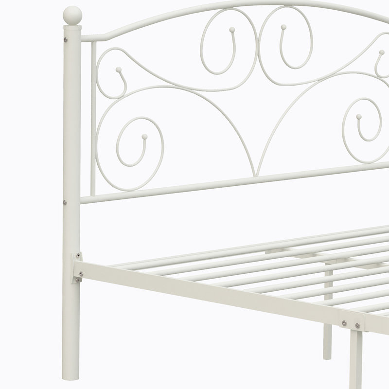 Afognak Metal Platform Bed, Queen