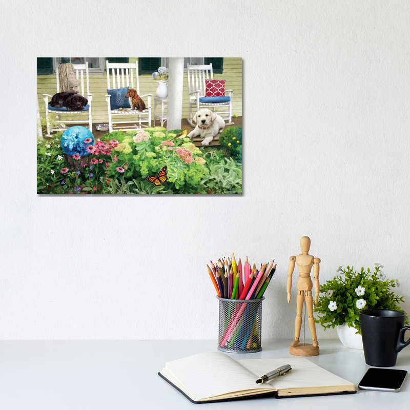 Sleepy Afternoon by Giordano Studios - Wrapped Canvas Print, 20.32 cm H x 30.48 cm W