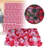 Artificial Roses Silk Flower Wall Panel Arrangement