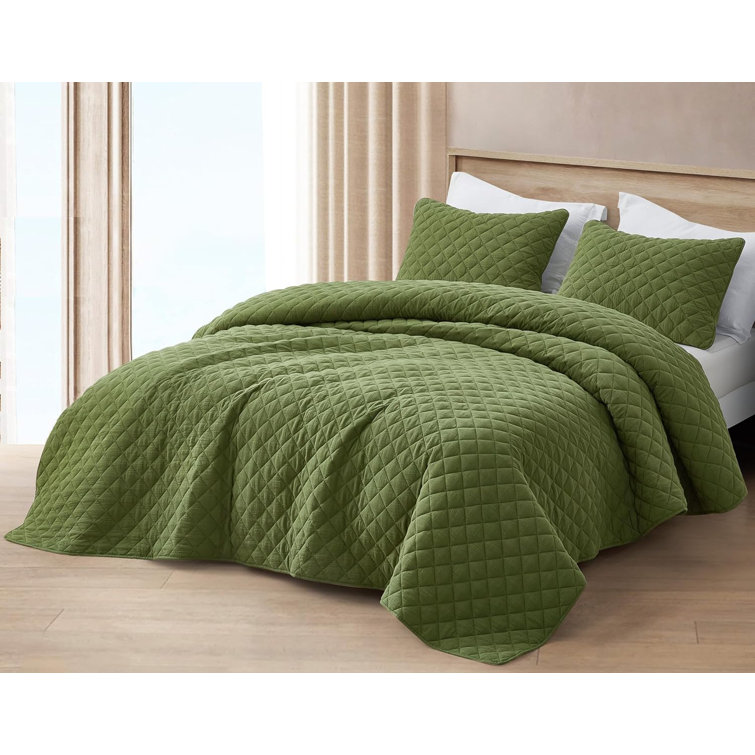 Chezmoi Collection Breeze Cotton Gauze Quilt Set | Wayfair