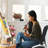 Deana Mesh Drafting Chair