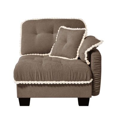 Canapé en chenille RSF - brun