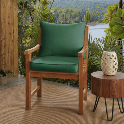 Coussin de chaise de salle à manger intérieur / extérieur Glenam