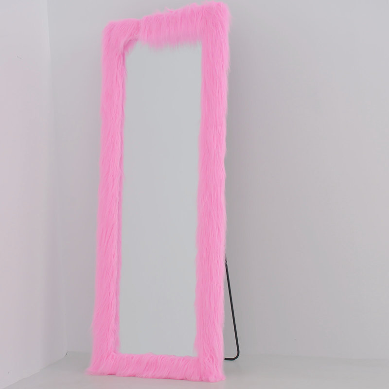 Miroir de plancher Bohde, 63 po x 24 po, Rose