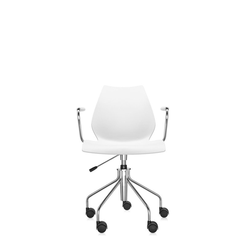 Fauteuil Maui, Blanc zinc