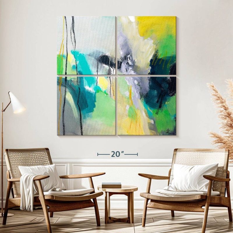 Interpretation, 57" H x 57" W