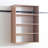 Oak Wall Mounted Wood Closet System