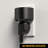 Plug In Dusk to Dawn 3000K LED Night Light Matte Black Nightstand Sconces Light