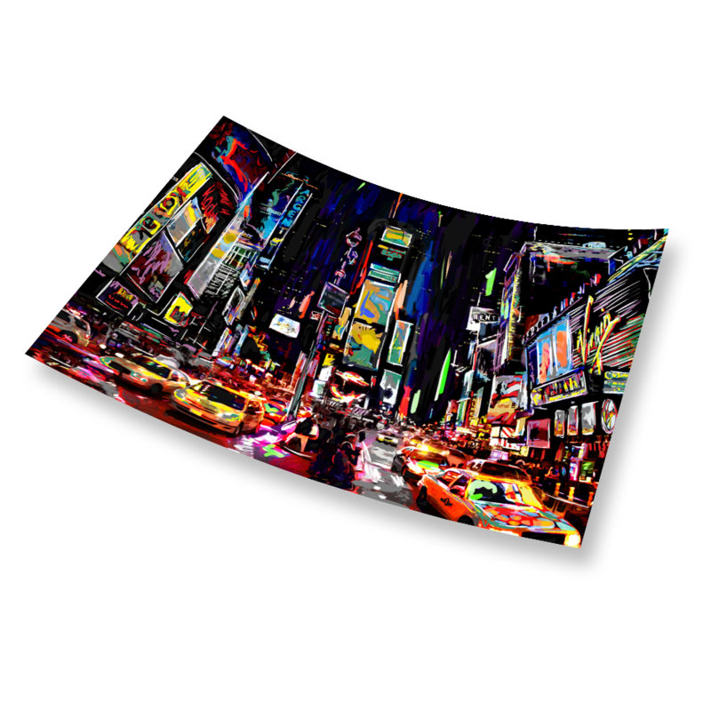 «I Love New York» par Ryan James, reproduction d'art sur papier sans cadre, H 16 po x l 20 po x P 0,1 po
