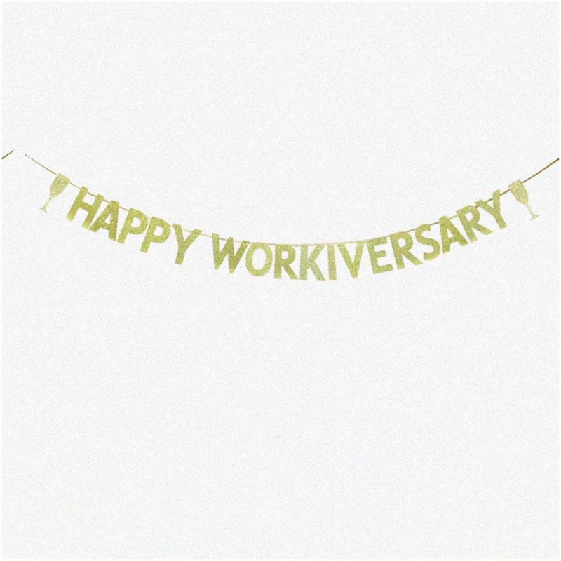 Golden Jubilee Celebration Kit with Rose Gold Glitter Decorations