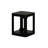 Modern Rounded Square Side Table With Shelf (20In X 20In / 510Mm X 510Mm)-1248357274