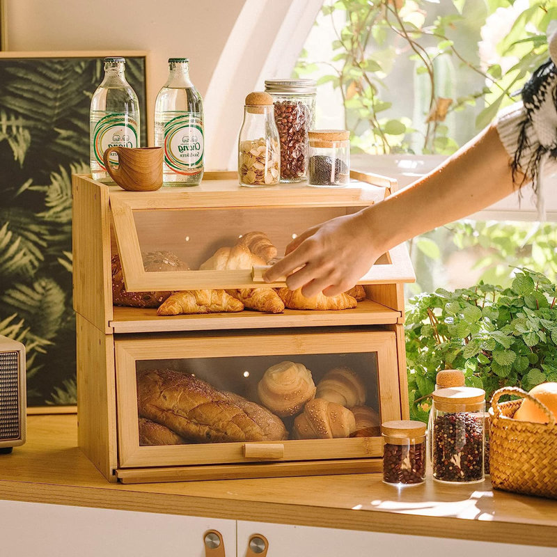 Wood Food Storage Container