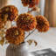 Faux Stem Dahlia Orange 730mm (6pk)-230803433