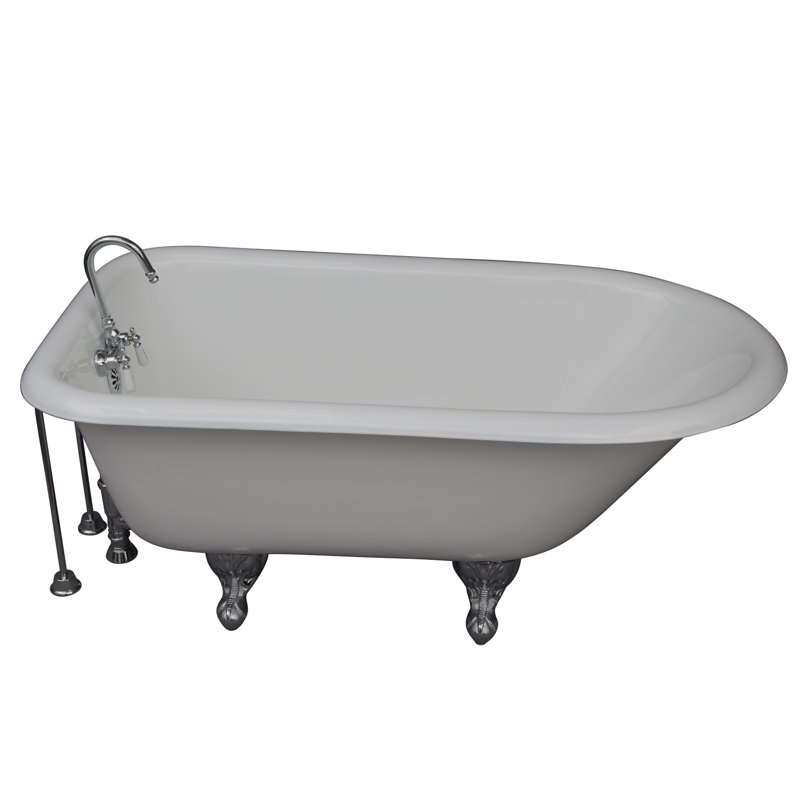 Baignoire de trempage sur pattes avec robinet 54 "x 30" Antonio