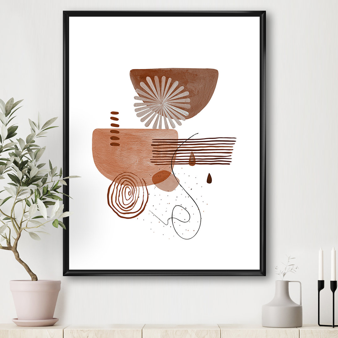 " Minimal Compositions Of Abstract Faces IV " East Urban Home