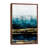 Aqua Reflections With Gold by Allie Corbin - Print on Canvas-262305562-235445987