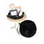 Sheepskin Tub Ottoman