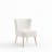 Dutch Velvet Accent Chair With Waist Lumbar-988352263
