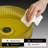 MonBlari 16" Round Resin Fluted Vessel Sink Lemon Yellow-120971770
