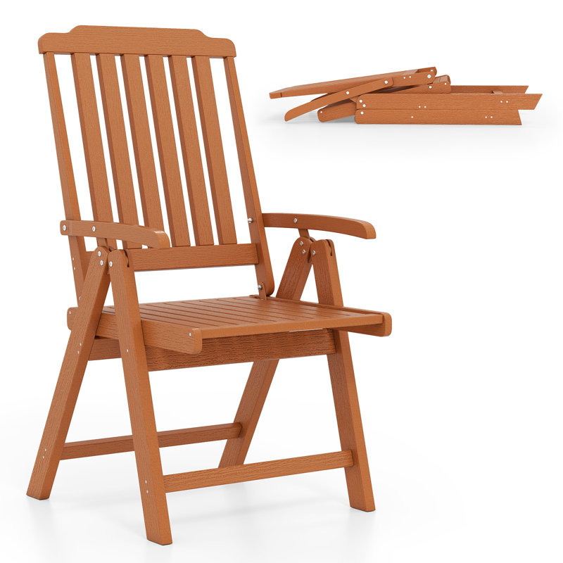 Patio Dining Armchair, Brown