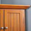 Armoire à 4 coins 4 pièces - Maximisez l'espace de rangement de couleur chêne antique pour la chambre à coucher