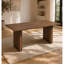 Simple Style Extendable Rectangular Dining Table for 6-8 People