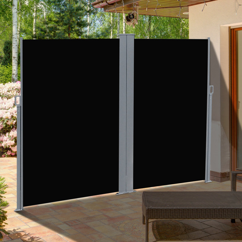 Double auvent de jardin pour terrasse