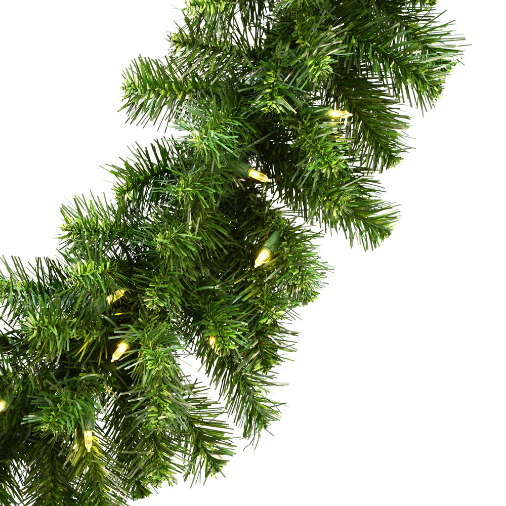 Alanny 108'' in. Lighted Faux Mixed Assortment Garland