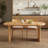55.12"-70.87" Extendable Dining Table with removable extension leaves