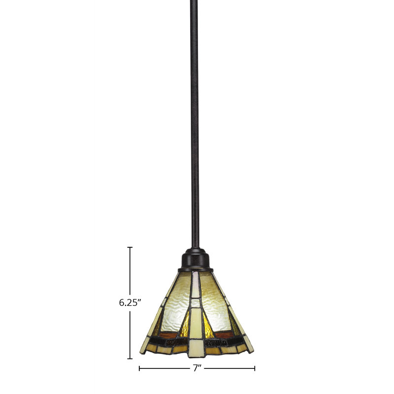 Mini-luminaire suspendu Blacksmith Stem