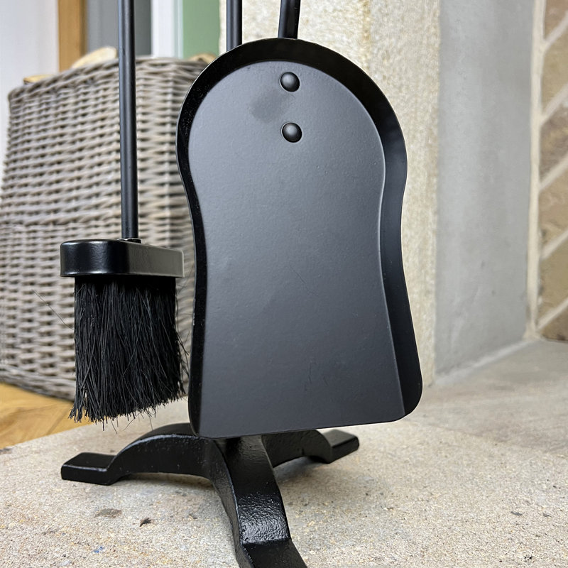 Iron Fireplace Tool Set