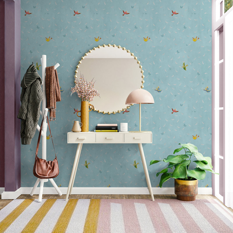Paule Marrot Wallpaper Double Roll, Blue