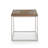 Annike Solid Wood Top End Table