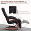 Fauteuil inclinable standard pivotant de 26,75 po Lavin-1624396815