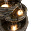 Seville Outdoor Weather Resistant Rock Fountain with Light-3371172