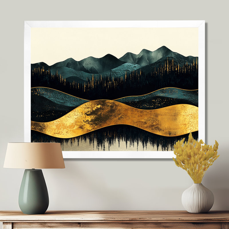 Rathbone - Landscapes Wall Art, Reproduction encadrée d'une seule photo, H 12 po x l 20 po, White