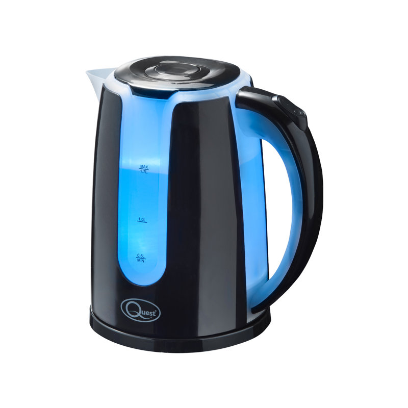 Quest 1.7L Plastic Electric Tea Kettle