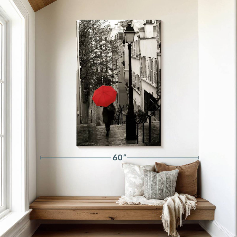 Sireci Paris Stroll I BW, 48" H x 32" W