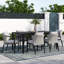Abalone 70'' Rectangular 6 - Person Outdoor Dining Set with Cushions